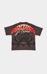 GUNZINII T-SHIRT - BROWN