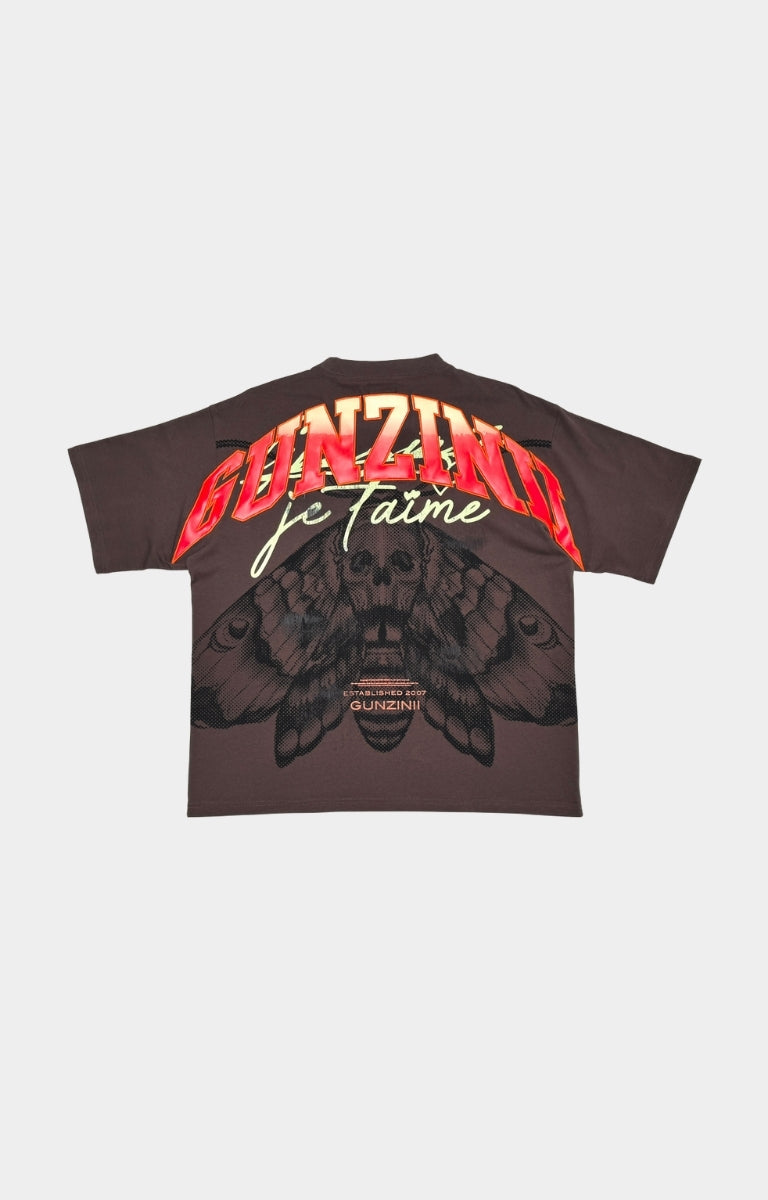GUNZINII T-SHIRT - BROWN