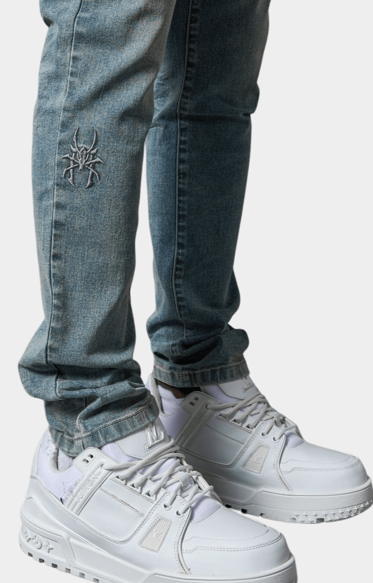 Pain Lab Vintage Blue Skinny Denim
