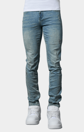 Pain Lab Vintage Blue Skinny Denim