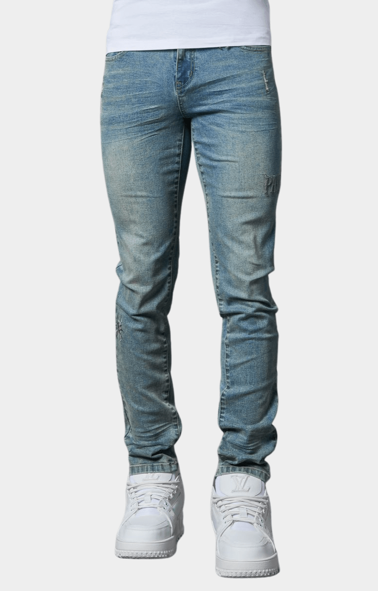 Pain Lab Vintage Blue Skinny Denim