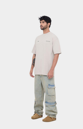 ÁUREA TAUPE ARCH T-SHIRT