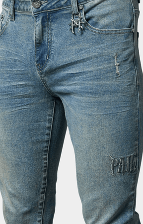 Pain Lab Vintage Blue Skinny Denim