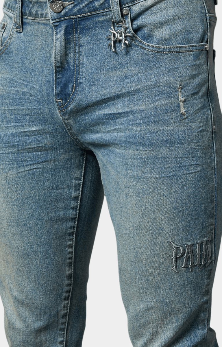 Pain Lab Vintage Blue Skinny Denim
