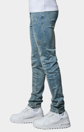 Pain Lab Vintage Blue Skinny Denim