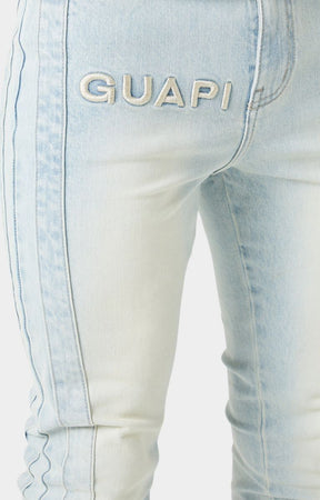 Guapi Vintage Blue Stripes Denim