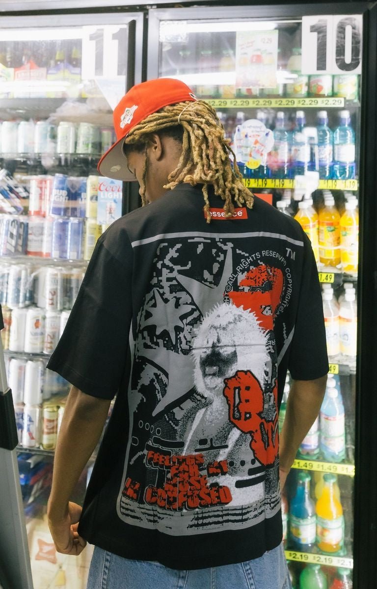 Essence Girls Are Drug Tee - Black