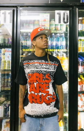 Essence Girls Are Drug Tee - Black