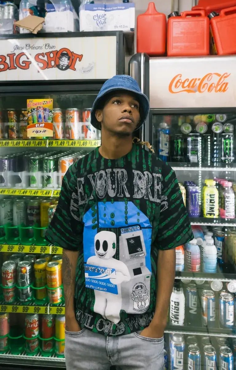 Essence Scam-Fam Tee - Green