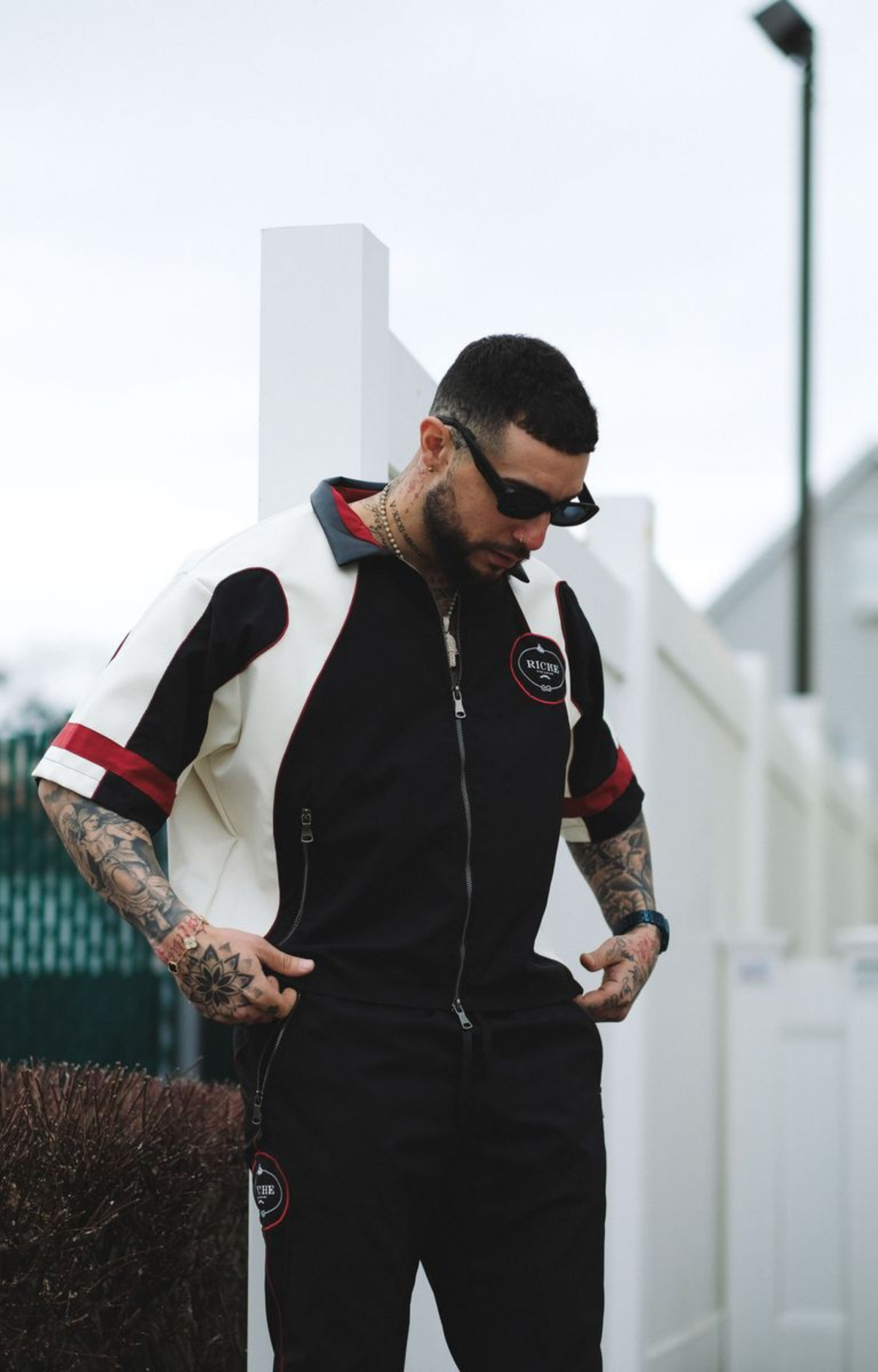 Racer Crop Jacket/Sweatshirt