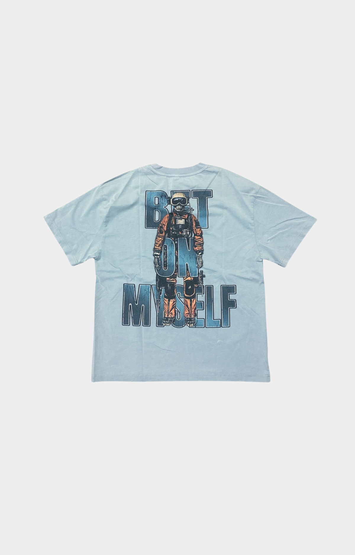 Skier Blue Wash T-Shirt
