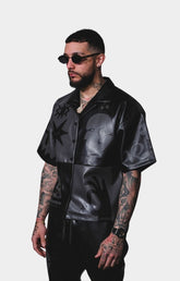Tribal Colorblock Button Up Shirt