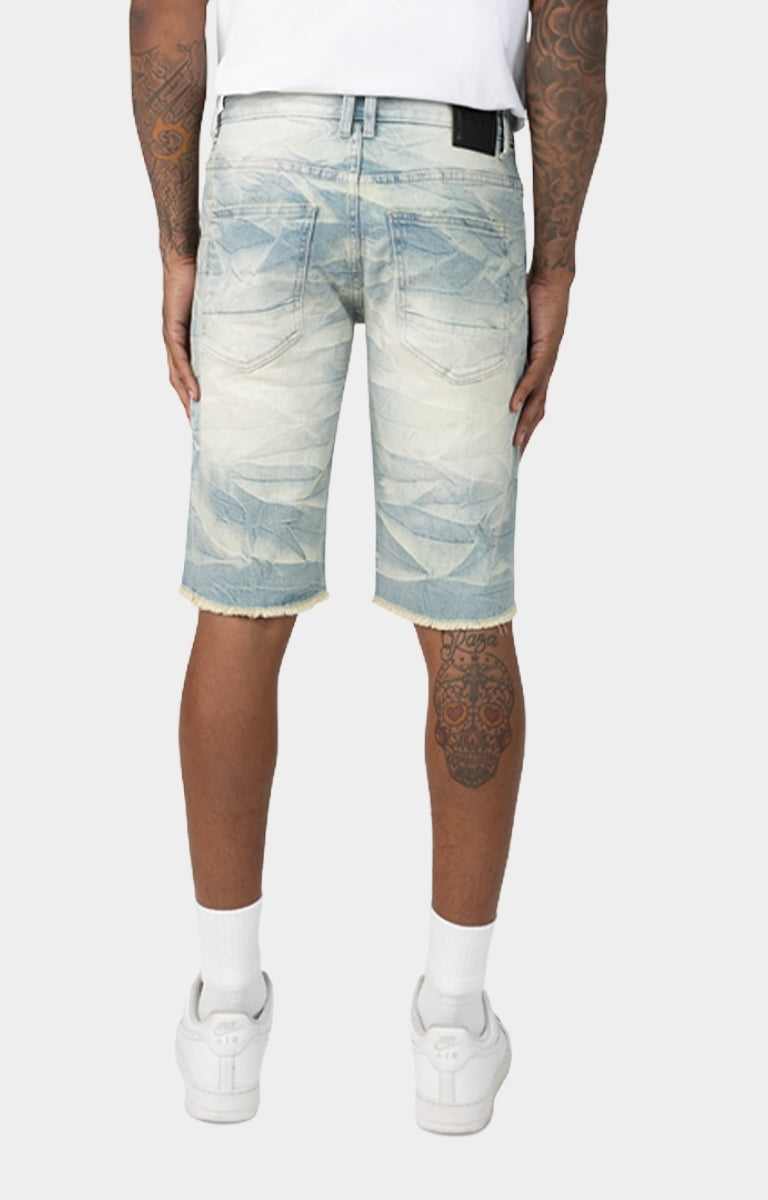 Smoke Rise 'Essential' Denim Shorts (SEVILLE BLUE)