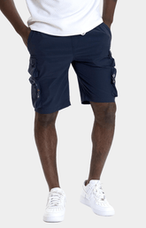 Makobi Colton Nylon Cargo Shorts - Navy