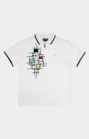 Art Basel Polo Shirt - White