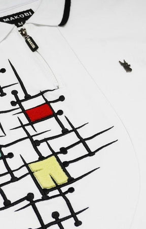 Art Basel Polo Shirt - White