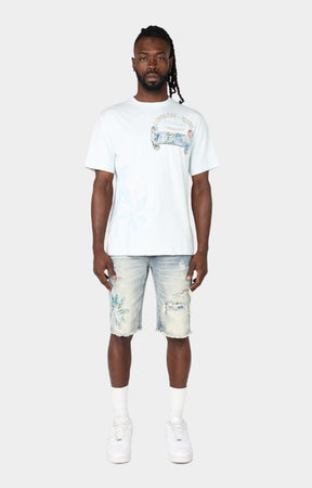 Smoke Rise Men Monaco Tapestry T-Shirt (ILLUSION)