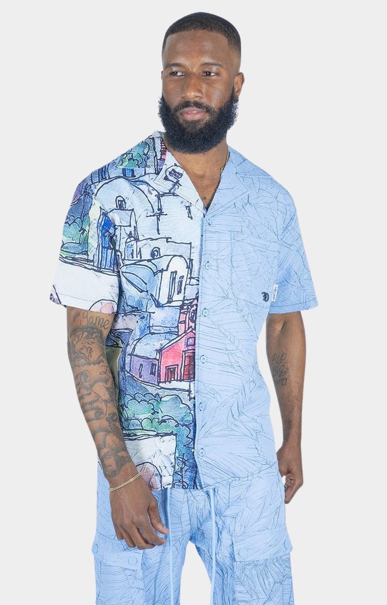 Frost Originals Monico Nylon Shirt - Blue