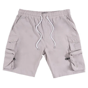 Makobi Colton Nylon Cargo Shorts - Gray