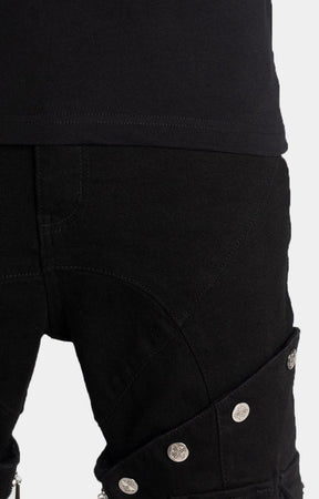 Guapi Obsidian Black Convertible Denim