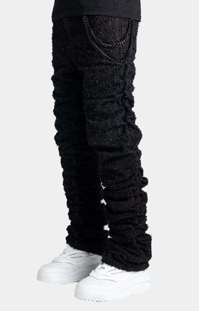 Guapi All Black Super Stacked Denim