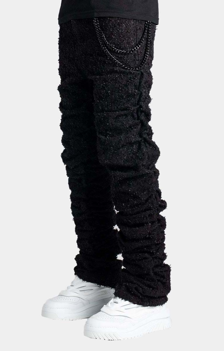Guapi All Black Super Stacked Denim