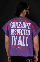 Gunzinii GUNZ & DEPT Sleeveless Premium T-Shirt - Purple