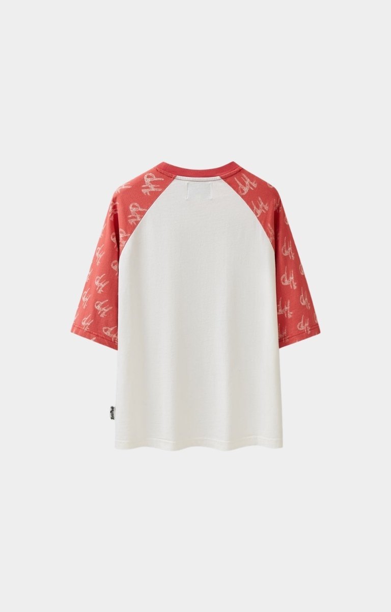 Back view of Hyde Park I Heart Cash oversized tee.