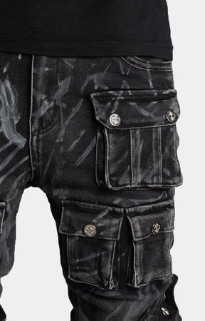 Guapi Iron Grey Stacked Denim V3