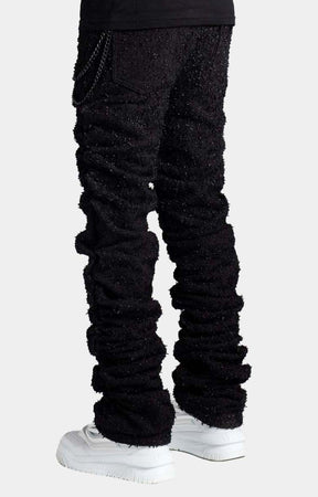 Guapi All Black Super Stacked Denim