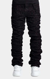 Guapi All Black Super Stacked Denim