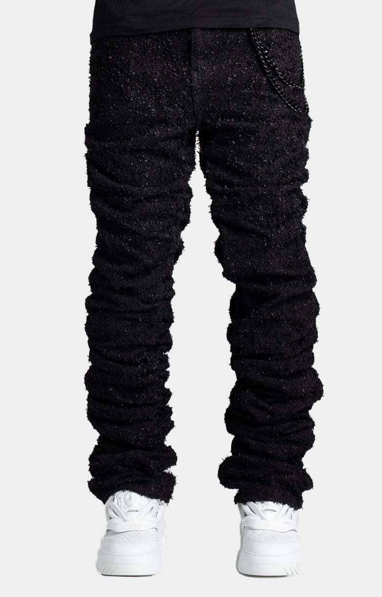 Guapi All Black Super Stacked Denim