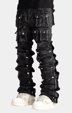 Guapi Iron Grey Stacked Denim V3