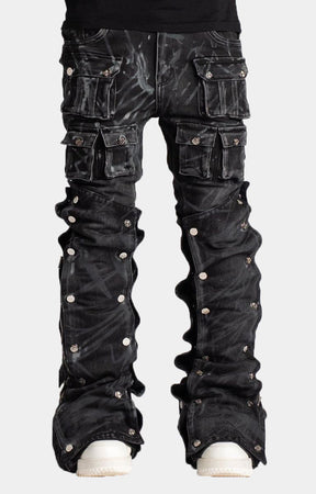Guapi Iron Grey Stacked Denim V3