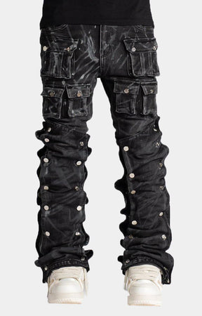 Guapi Iron Grey Stacked Denim V3