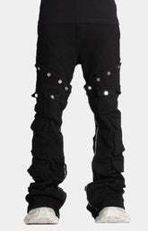 Guapi Obsidian Black Convertible Denim