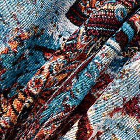 Very Rare Fatality Tapestry Art Wear Hoodie - Gray/Blue