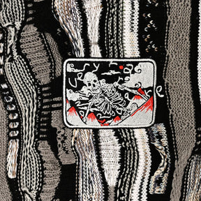 METALLIC/MUMMY TAPESTRY HOODIE