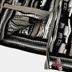 METALLIC/MUMMY TAPESTRY HOODIE