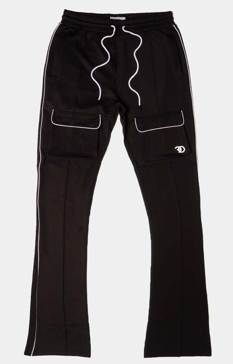 Frost Originals Romo Stack Track Pants | Black