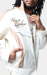 Smoke Rise Colorblock Nylon Windbreaker Jacket