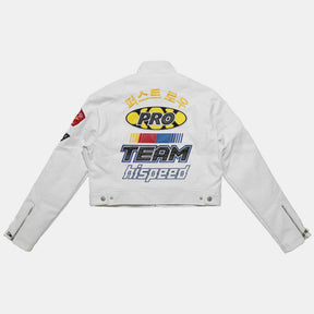 MOTOR RACING LEATHER JACKET