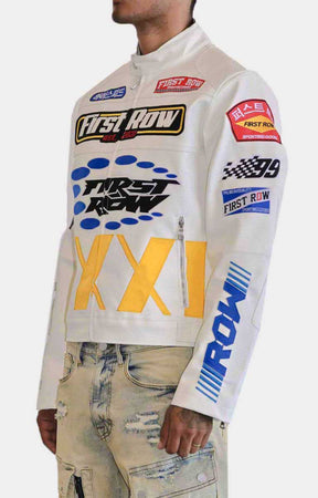MOTOR RACING LEATHER JACKET