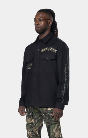 TREE CAMO PATCH OVER SHIRT