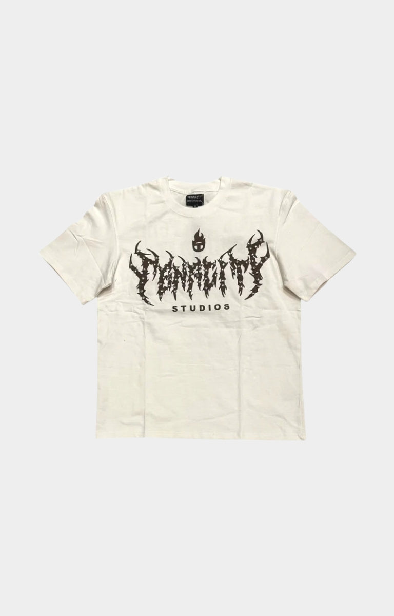 TENACITI FEEL THE FEAR TEE - White