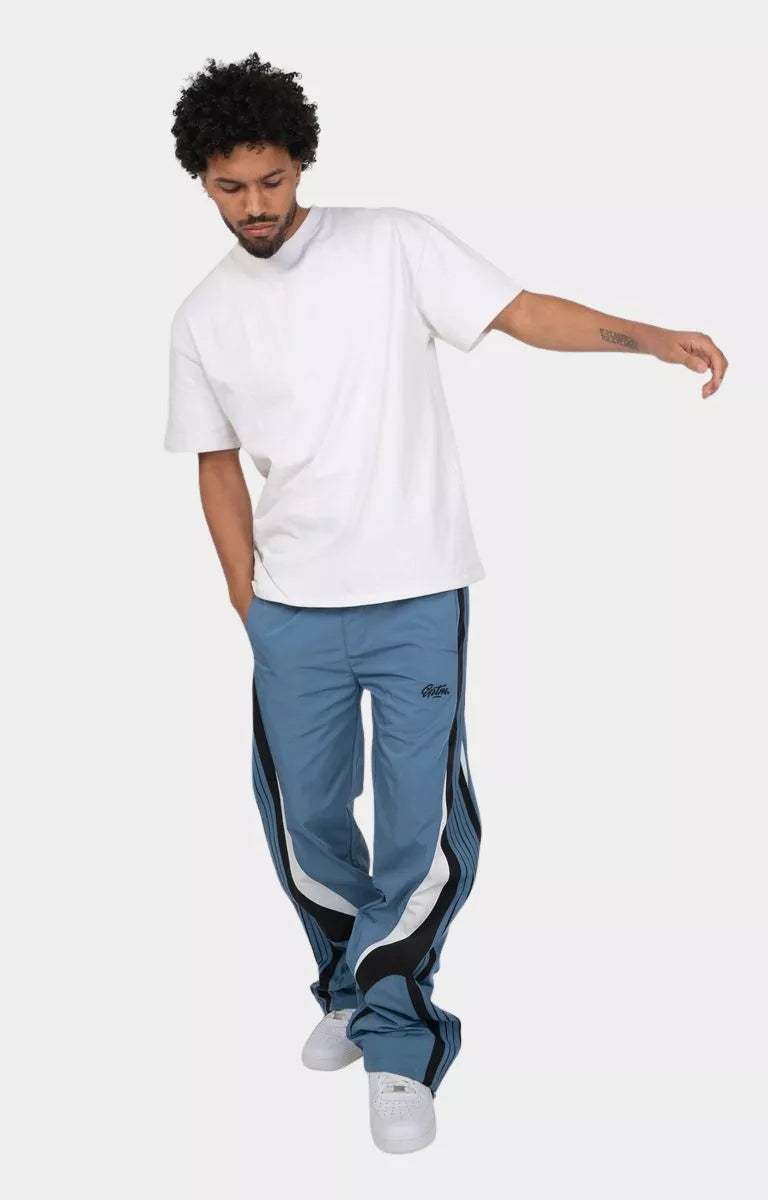 EPTM Baladin Nylon Windbreaker Pants - Denim Blue