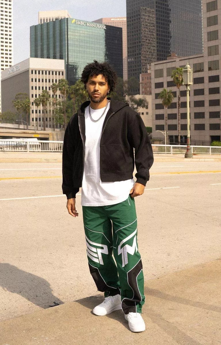 EPTM relaxed fit color block pants for men streetwear fashion