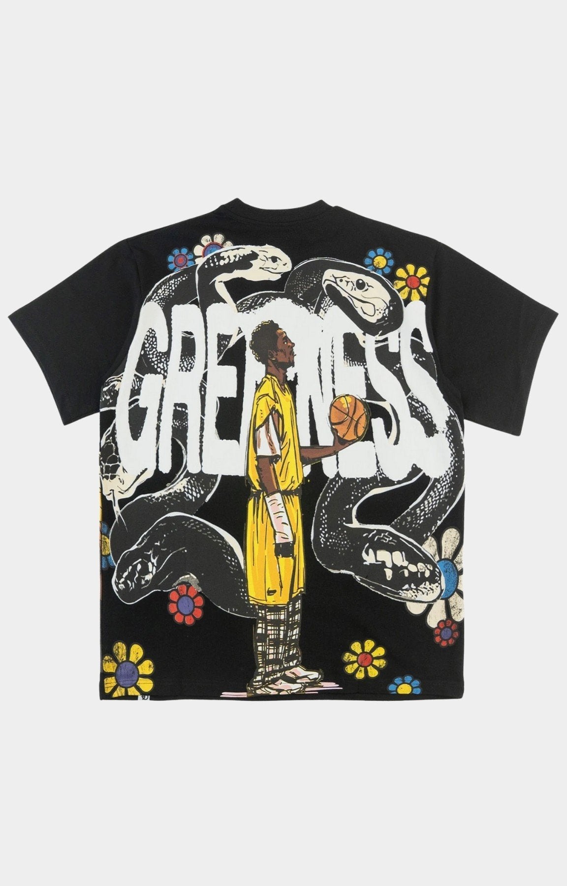 Frost Can't Rush Greatness – Heavyweight Streetwear Cropped T-Shirt Black