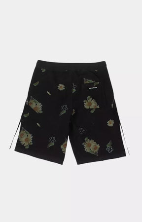 Back view of GFA Manasseh All Things Knit Shorts Black.