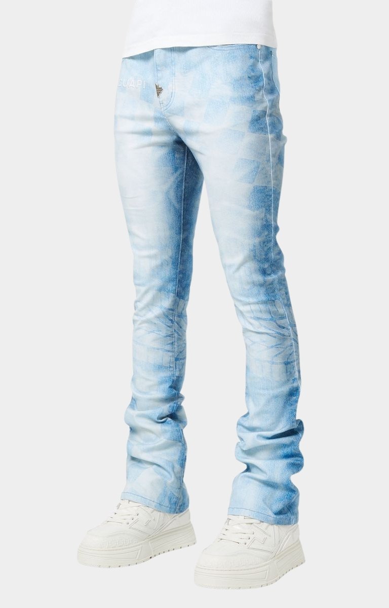 Side view showcasing racer-inspired fade and layered print details